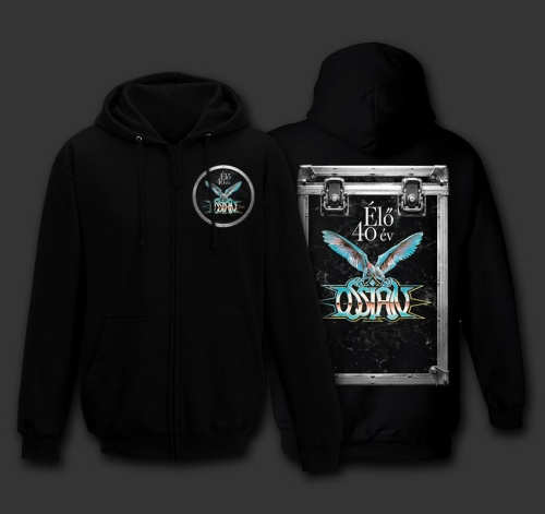 Ossian: Élő 40 év Kapucnis Pulóver